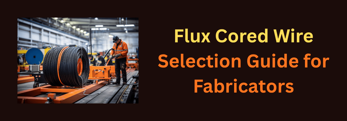You are currently viewing Flux Cored Wire Selection Guide for Fabricators