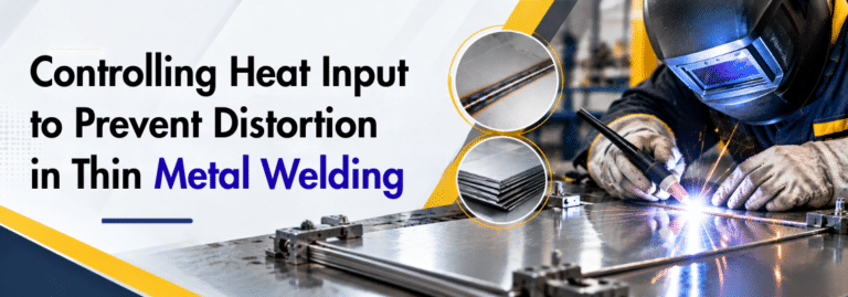 Controlling Heat Input to Prevent Distortion in Thin Metal Welding