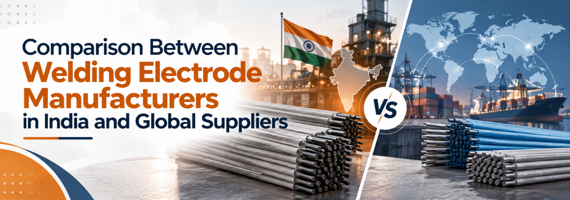 You are currently viewing Comparison Between Welding Electrode Manufacturers in India and Global Suppliers